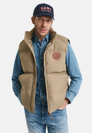 MID PUFFER  - Bodywarmer - light taupe