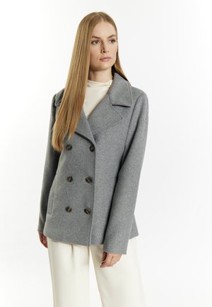 ÜBERGANGS AUS ACALMAR - Short coat - grau melange