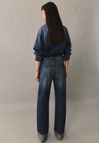 Mango Blusa - dark blue