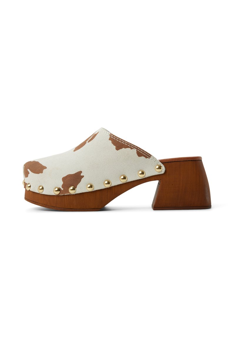 ALDO Clogs - open brown