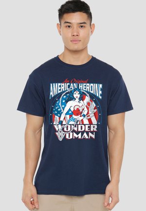 Cotton Soul, DC AMERICAN HEROINE - Print T-shirt - dark blue