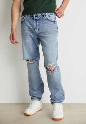 Pier One Τζιν χαλαρής εφαρμογής - dark blue denim