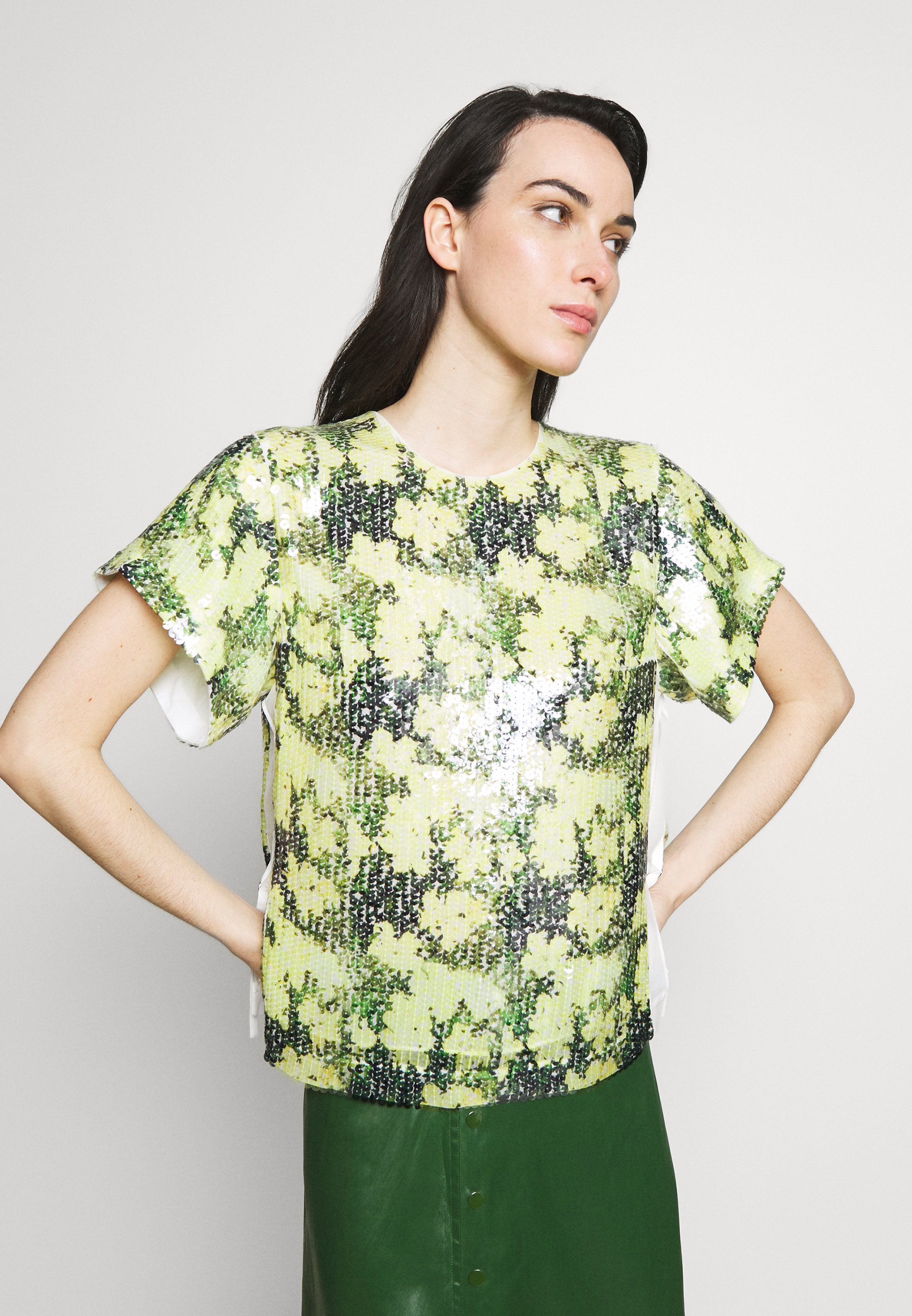 phillip lim smocked blouse