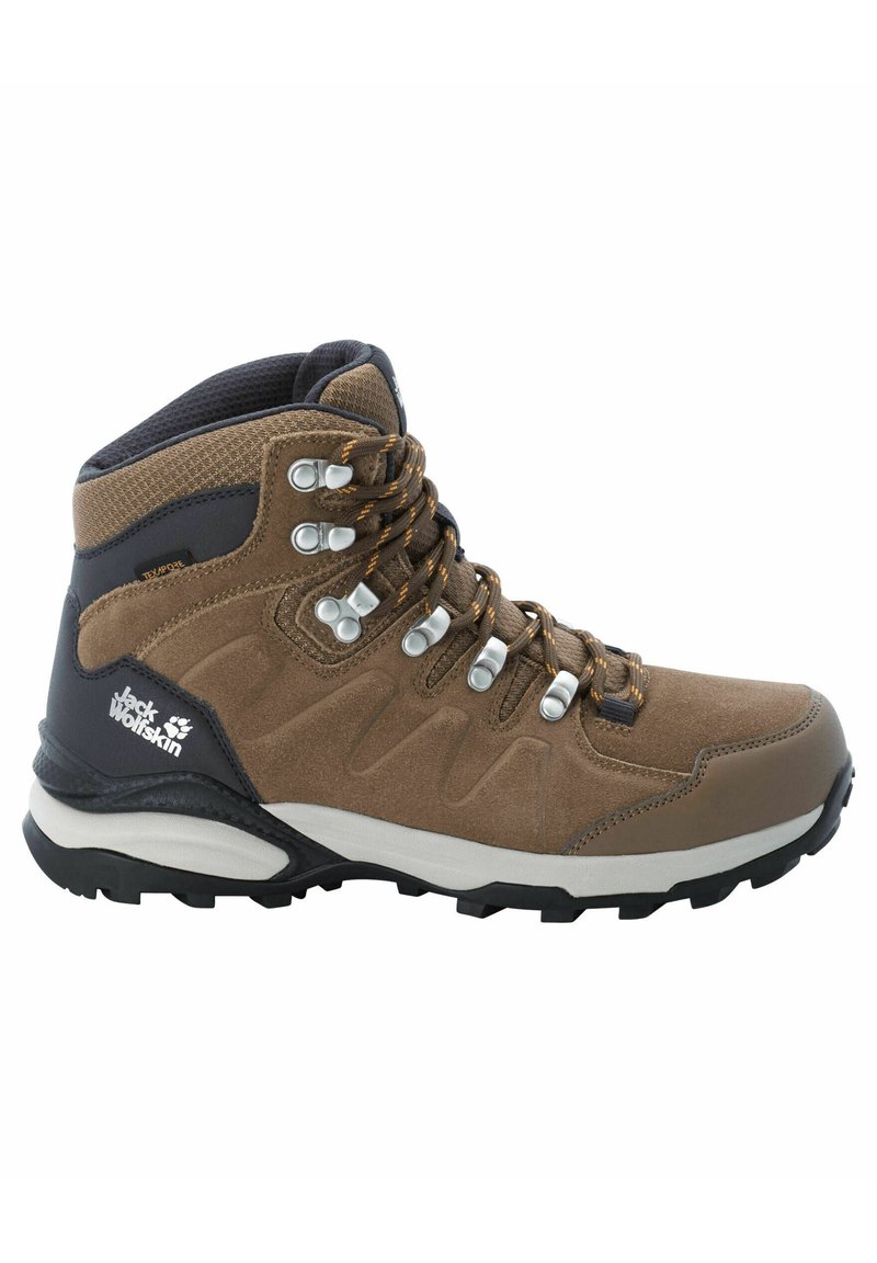 Jack Wolfskin - REFUGIO TEXAPORE MID - Outdoorschoenen - brau, Vergroten