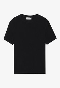 BASIC RIB T-SHIRT - Camiseta básica - true black