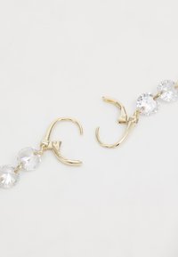 DKNY PAVE DISC LINEAR - Pendientes - gold-coloured