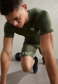 Under Armour - UA HG ARMOUR SHORTS HEAT GEAR - Leggings - marine green Thumbnail Image 1