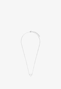 Sélectionné, silver-coloured no stone