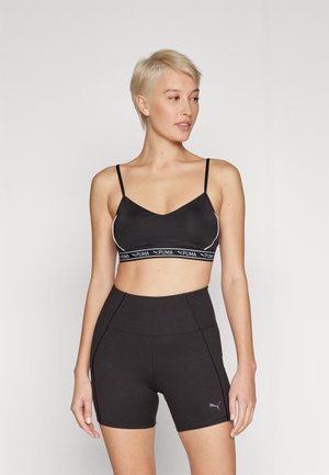 Puma MOVE STRONG - Sportovní podprsenky s lehkou oporou - black