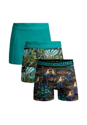 3-PACK CAPTAIN DONKEY - Trunks - print print green