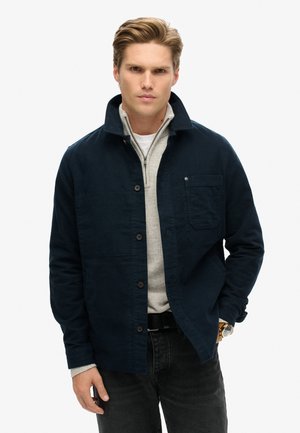 Superdry & Co,  MERCHANT MOLESKIN , niebieski