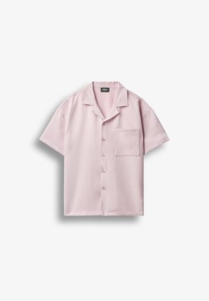 Burocs, HERRINGBONE SHIRT - Pluus - dusty rose
