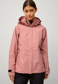 Áhkká Regnjakke / vandafvisende jakker - braunrosa