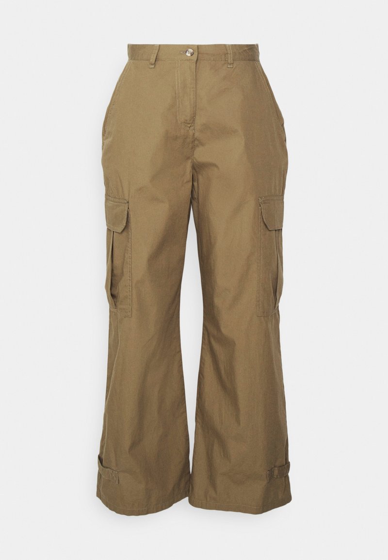 Vero Moda Petite Cargobroek donkergroen Vero Moda Petite Cargobroek donkergroen