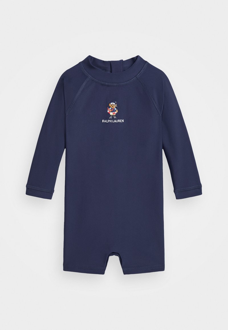 Polo Ralph Lauren POLO BEAR RASH GUARD SHORTALL - Badedrakt - newport navy