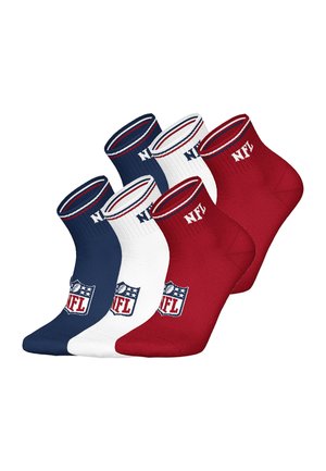 SHIELD QUARTER 6ER PACK - Socken - blu wht red