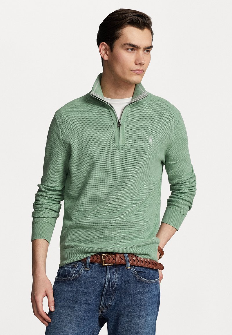 Polo Ralph Lauren LONG SLEEVE - Strikkegenser - pistachio/grønn ...