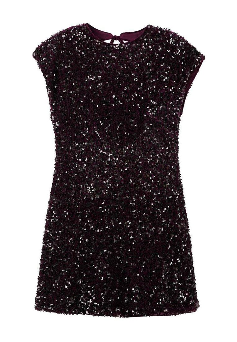 Sequin Shoulder Pads Mango Robe A Paillette Christmas Emotional This Gold  Sequin Shoulder Pad Batwing Mini