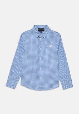 SHIRT UNISEX - Bluza z gumbi - blue
