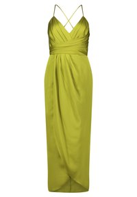 Vera Mont ABENDKLEID MIT RAFFUNG - Cocktailkleid/festliches Kleid - posh lemon
