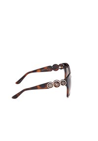 Guess INIETTATO - Aurinkolasit - dark avana brown
