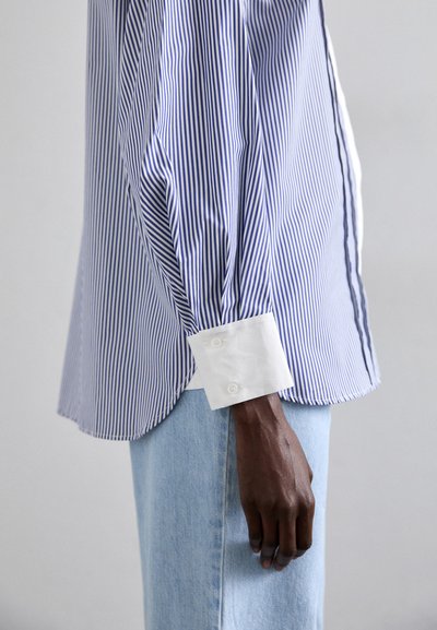 sandro Hemdbluse - bleu/blanc