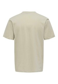 Only & Sons 2ER-PACK RUNDHALS KURZARM - Basic T-shirt - braun grün