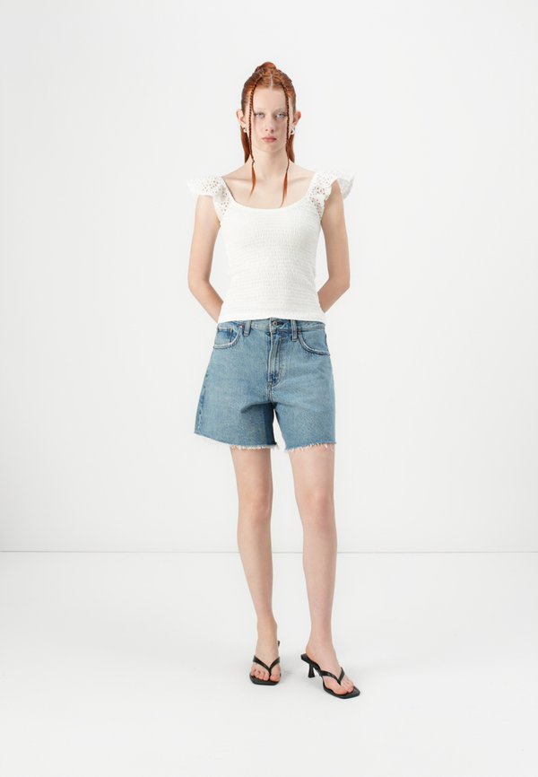 ONLGWEN LIFE SMOCK - Top - cloud dancer2