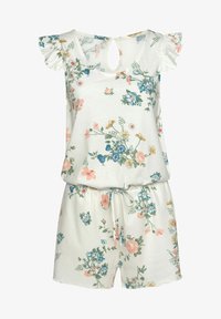 Selected, ecru allover geblümt