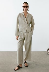 Massimo Dutti - Blazer - beige Thumbnail Image 1
