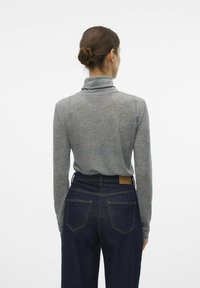 Vero Moda VMISADORA - Striktrøje - medium grey melange