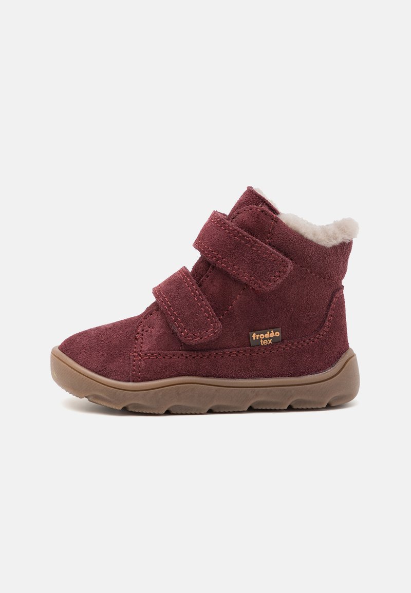 Froddo ZERU TEX BAREFOOT - Stivali da neve - bordeaux