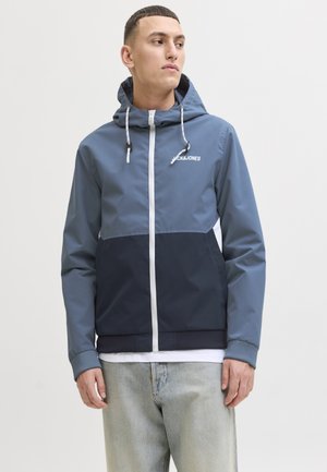 Jack & Jones JJERUSH  - Übergangsjacke - blue mirage/navy blazer/white blocking