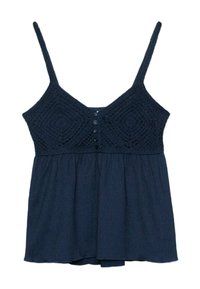 RUFFLED  - Top - dark blue