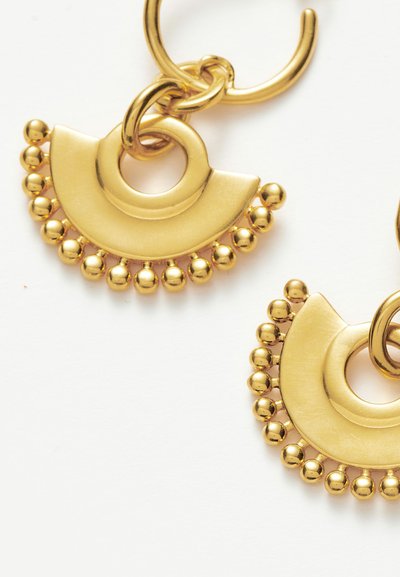 Missoma ZENYU CHANDELIER SMALL HOOP EARRINGS - Auskarai - gold-colured