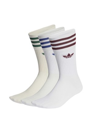 SOLID CREW 3 PACK - Socken - white   crystal white  white