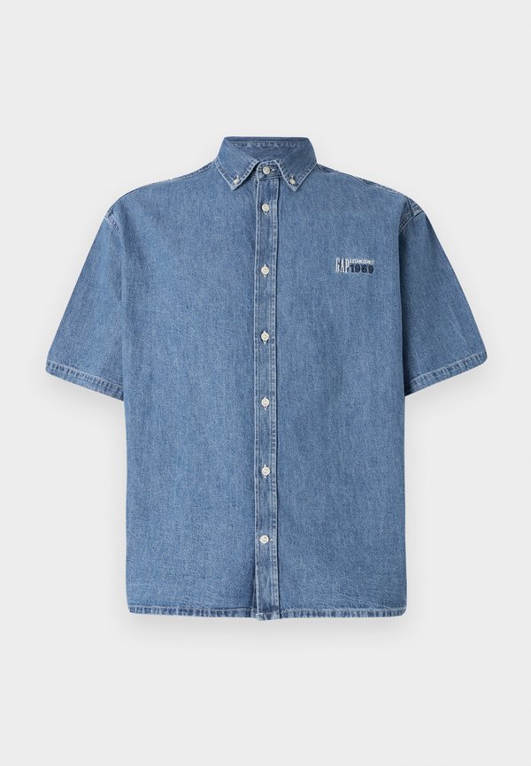 BIG SHIRT LOGO - Shirt - medium wash2