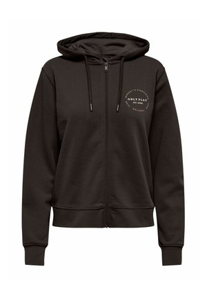 ONLY Play, SWEATSHIRTS ONPCAVA SWEATSHIRT - Sweat zippé - chocolate torte