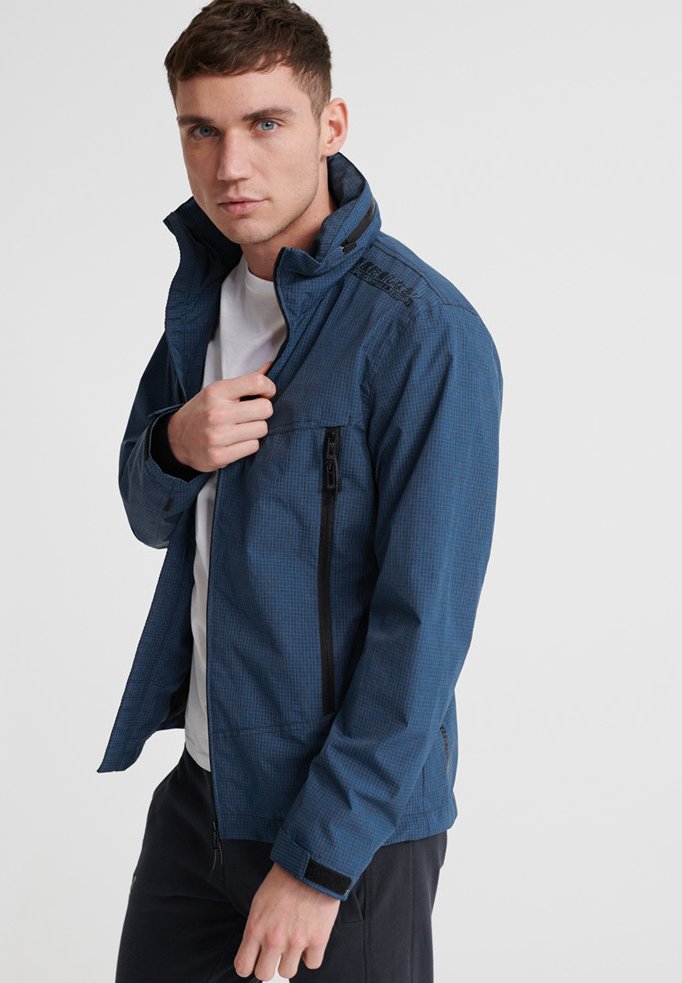 superdry checked jacket