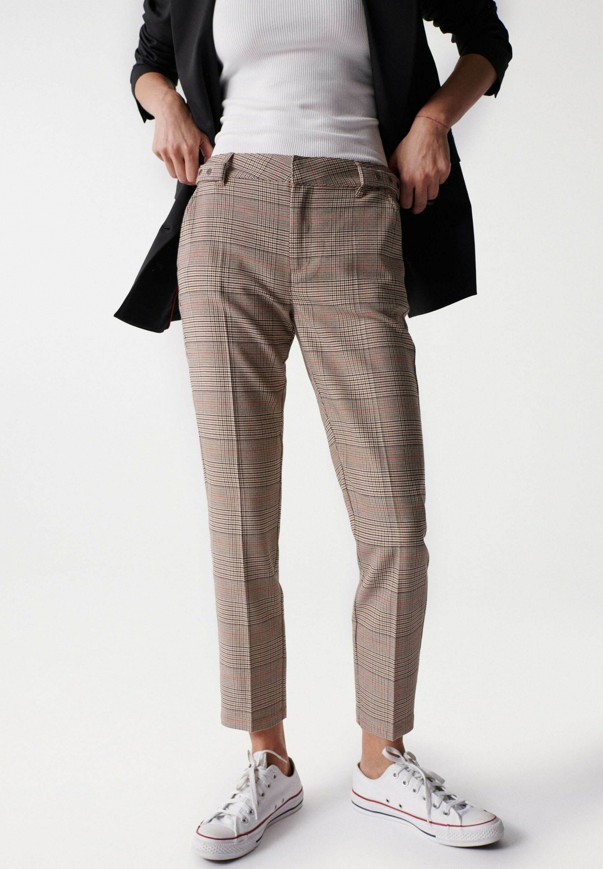 Salsa CROPPED - Pantalones chinos - beige Zalando.es