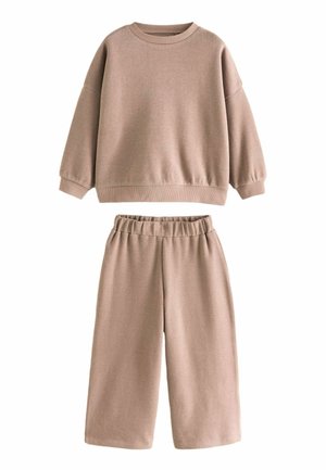 SET - Tepláková souprava - brown