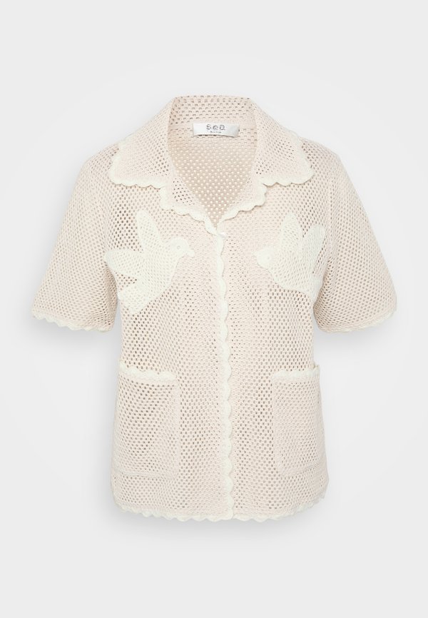 SALLY CROCHET SHIRT - Beach accessory - tan4