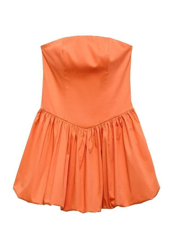 SHORT BALLOON-EFFECT - Cocktail dress / Party dress - orange3