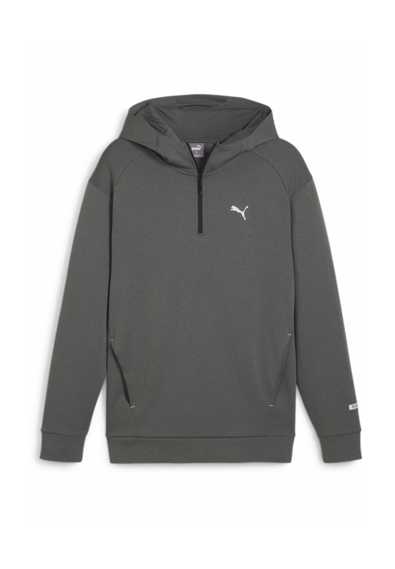 Puma RAD CAL HALF-ZIP - Mikina s kapucňou - mineral gray