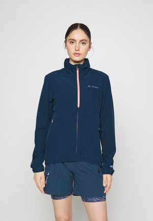 WOMENS CYCLIST AIR JACKET - Softshellová bunda - dark sea