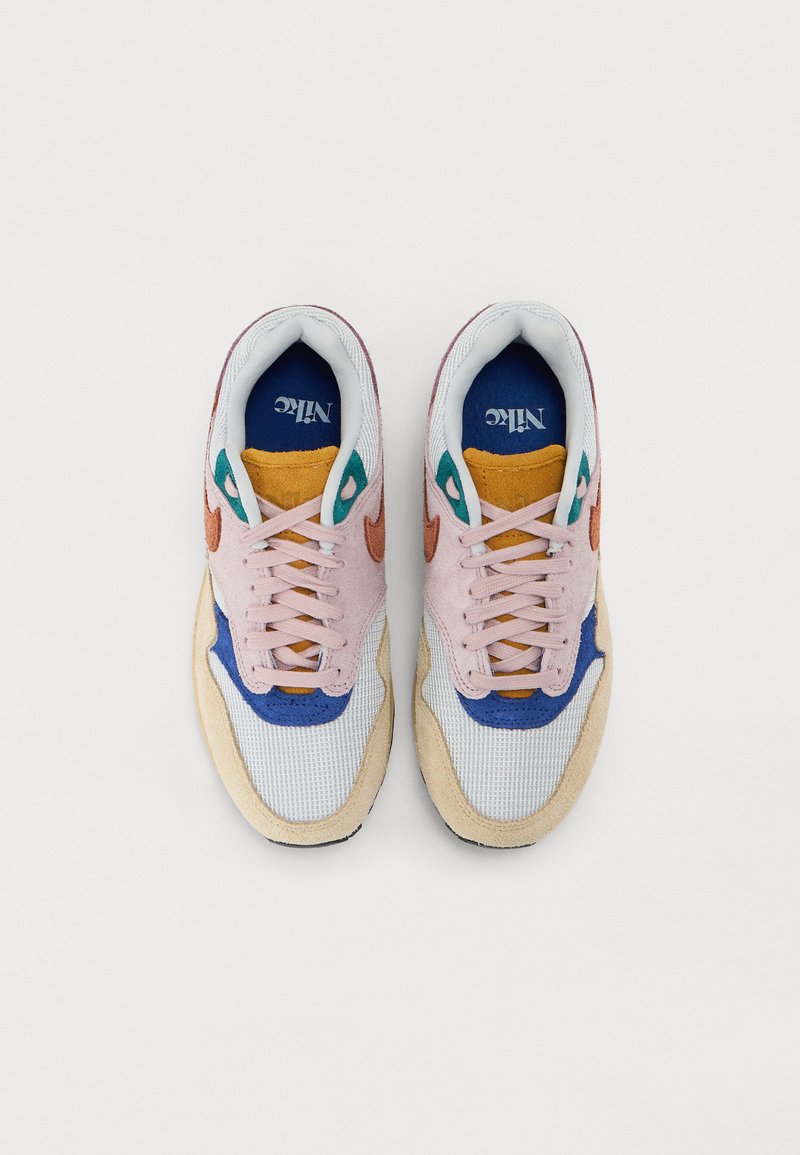 Nike Sportswear - AIR MAX 1 '87  - Sportbačiai - grain/rugged orange/violet/royal blue/pure platinum, Padidinti