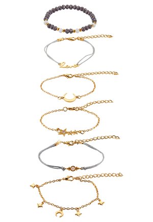 6 PacK ARMBAND MULTI - Armband - gold-coloured