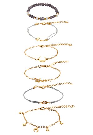 Heideman 6 PacK ARMBAND MULTI - Bracelet - gold-coloured