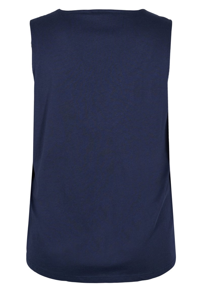 Damen T-Shirts | Zizzi Top mood indigo/dunkelblau - AI48507 Damen T-Shirts | Zizzi Top mood indigo/dunkelblau - AI48507