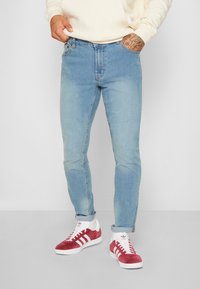 Denim Project MR RED SUPERSTRETCH - Calças de ganga justas - light blue